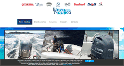 Desktop Screenshot of novanautica.es